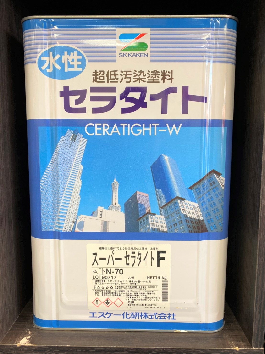 サンデーペイント 0 SPフッ素トタン 瓦用 マツクロ 14K - 材料、部品