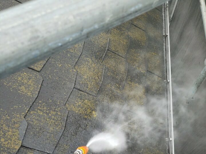 （屋根）高圧洗浄