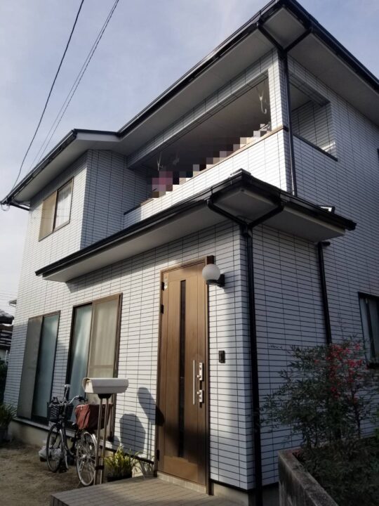 松山市　M様　外壁塗装工事　屋根塗装工事