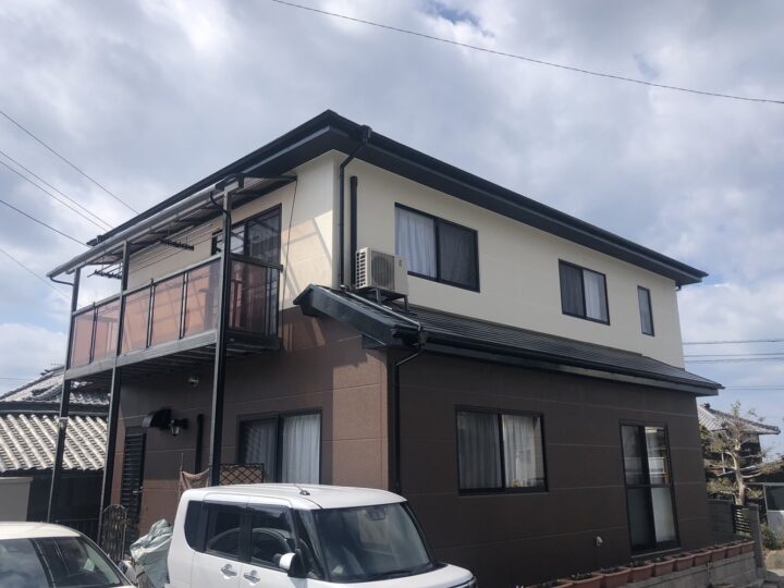 松山市　Ｎ様　外壁塗装　屋根塗装