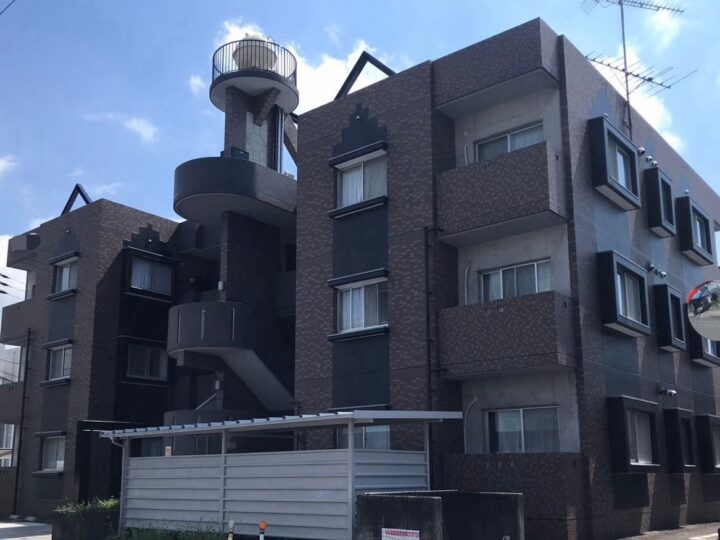 松山市　K様　マンション外壁塗装工事