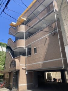 松山市　タイルの外壁まで丁寧に施工したマンション改修