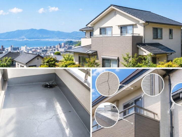 外壁塗装　防水