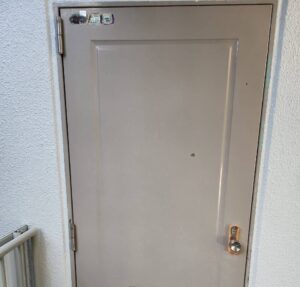 松山市　鉄部塗装