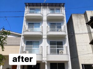 松山市　マンション塗装